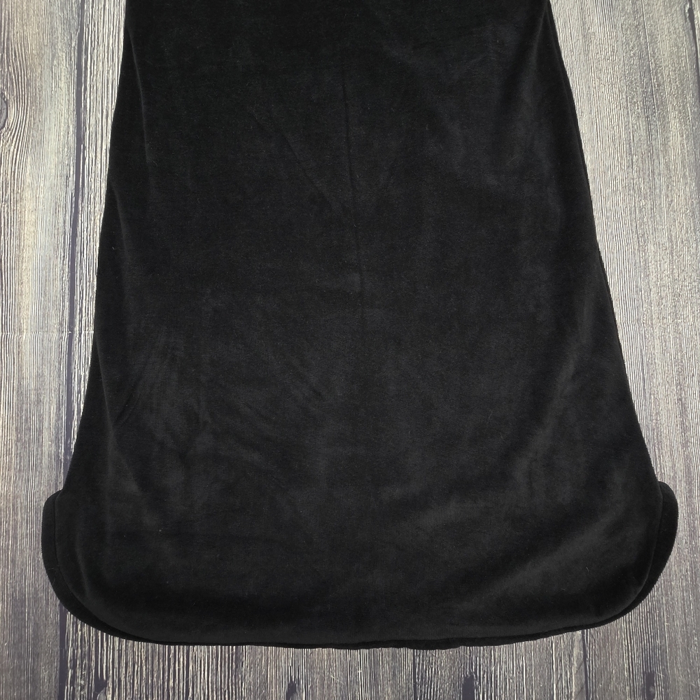 Jil Sander Long Black Velvet Dress - Picture 3 of 15